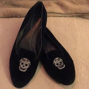 SALE!!! Alexander McQueen Velvet flats